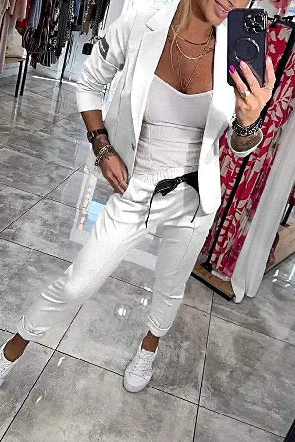 Lenoir™ | Ensemble élégant blazer et pantalon