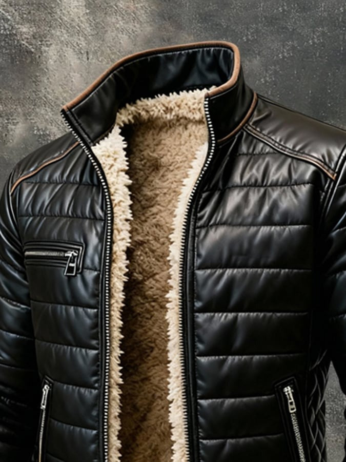 Cazel | Veste à col montant et coupe raffinée
