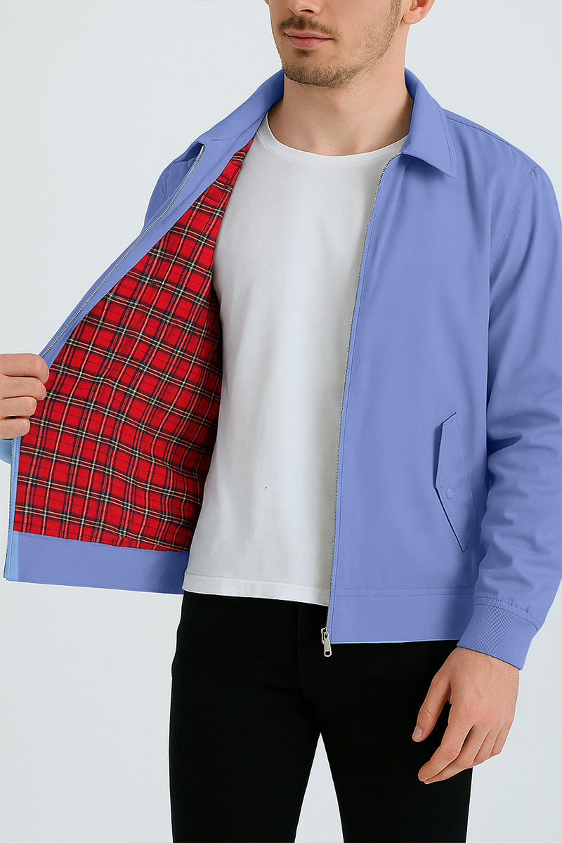 Cazel | Veste Harrington avec doublure tartan