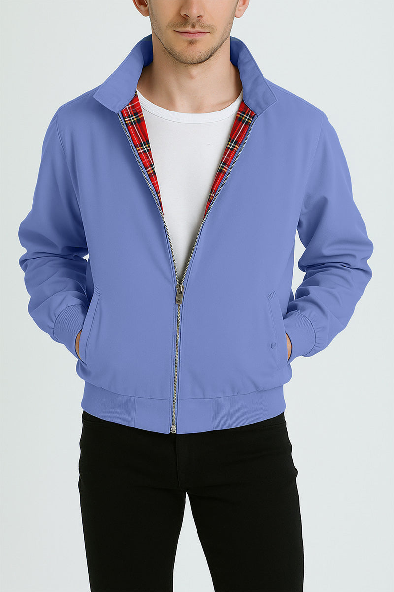Cazel | Veste Harrington avec doublure tartan