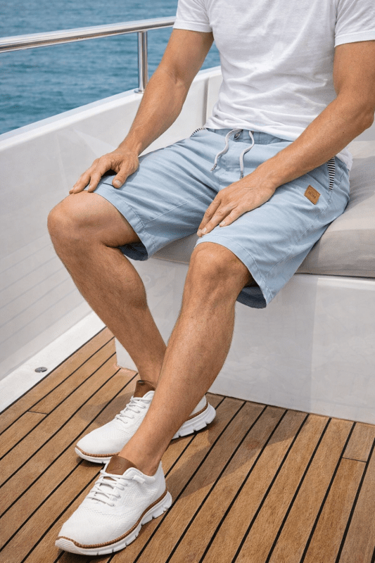 Cazel | Short chino à cordon de serrage pour homme