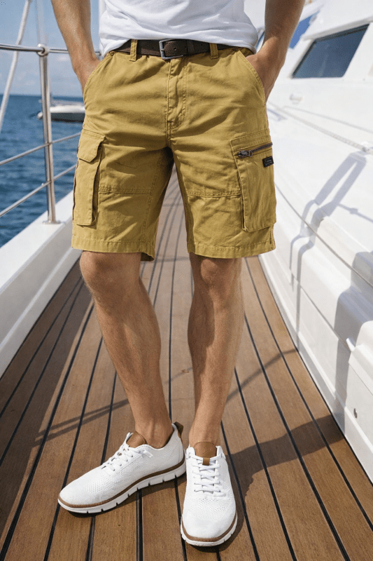 Cazel | Short cargo décontracté pour homme