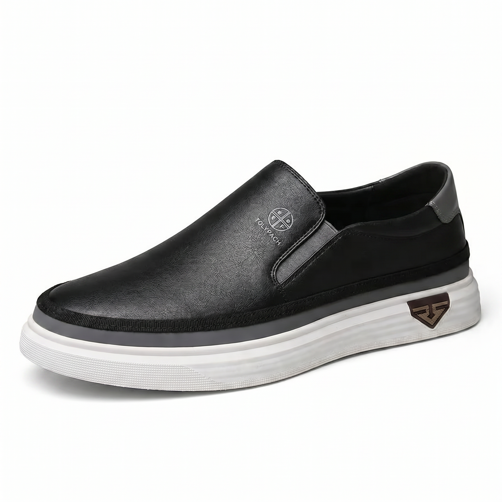 Cazel | Sneakers slip-on en cuir pour homme