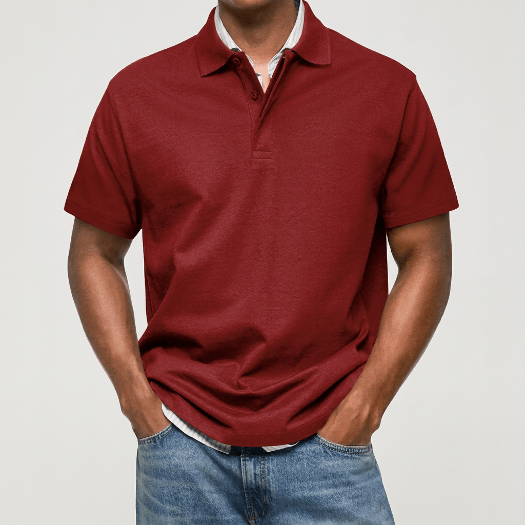 Cazel | Polo élégant à manches courtes