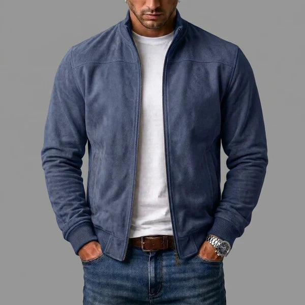 Cazel | Blouson bomber en daim