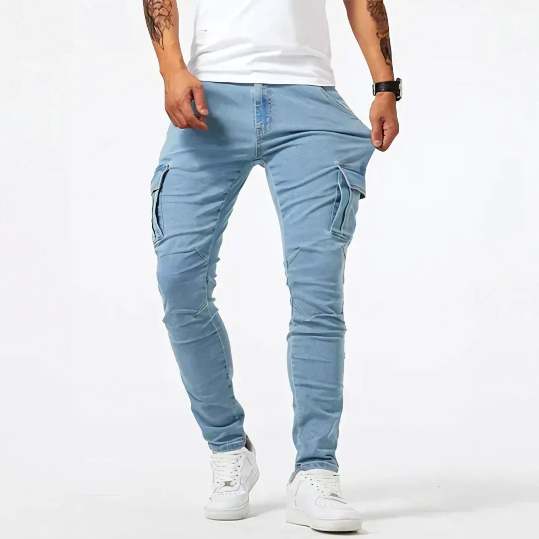 Cazel | Jean cargo moderne pour homme