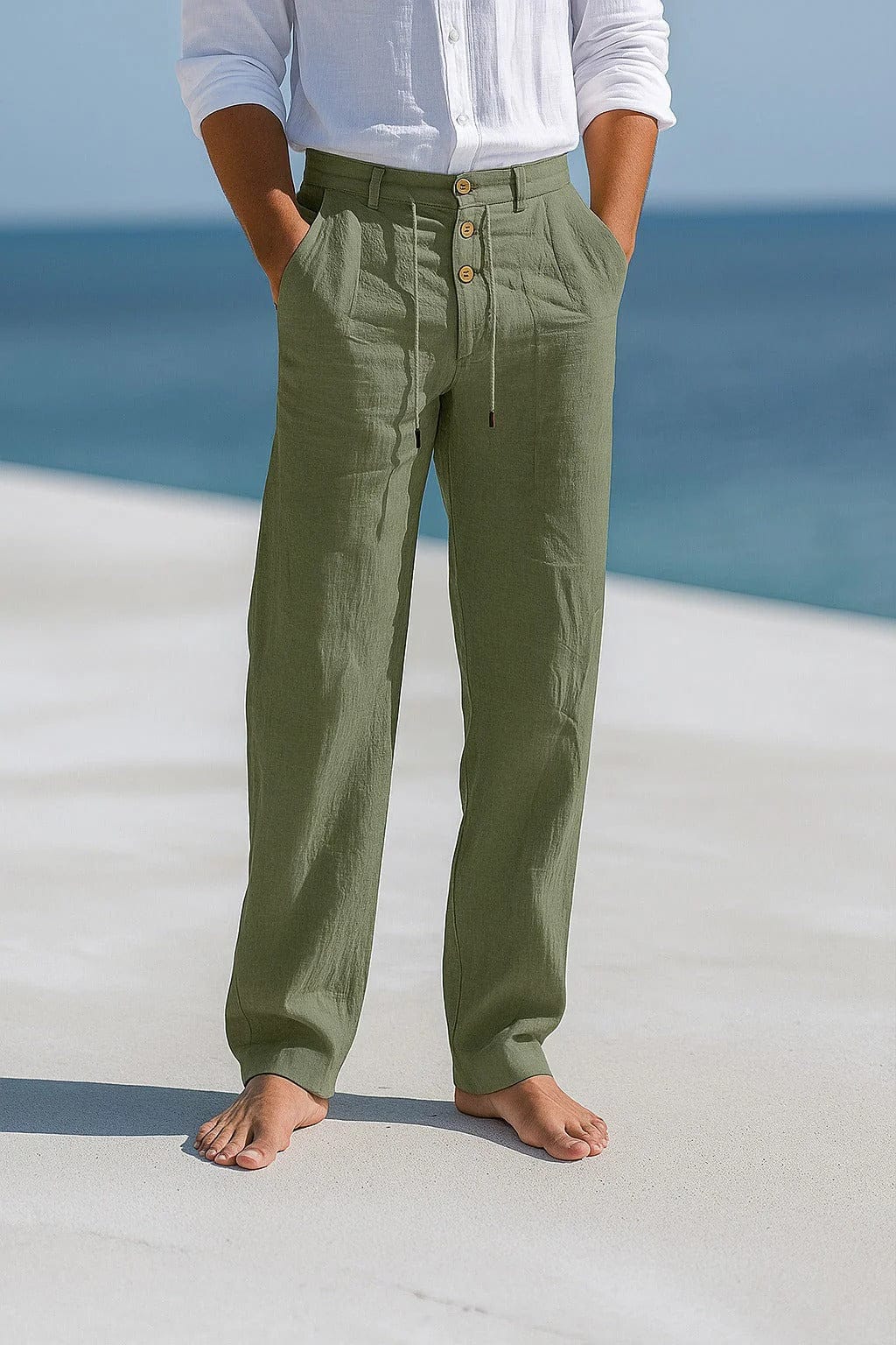 Cazel | Pantalon en lin confortable