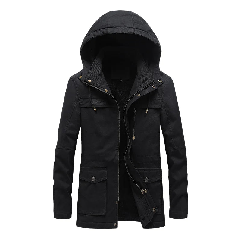 Lenoir™ | Veste d'hiver en coton décontractée