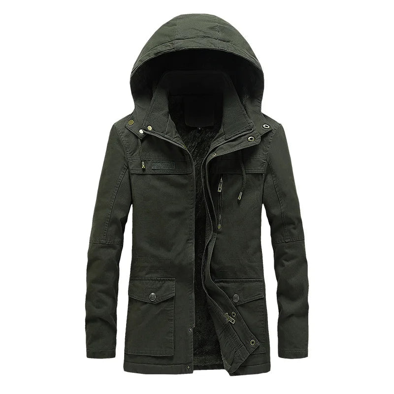 Lenoir™ | Veste d'hiver en coton décontractée