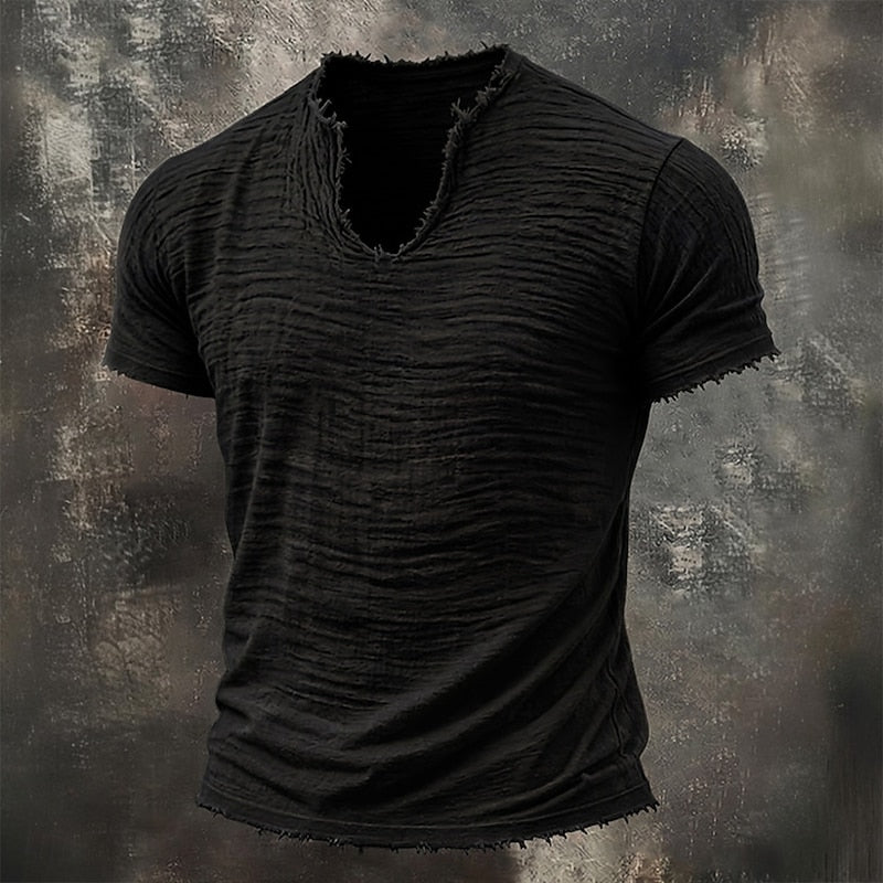 Cazel | T-shirt vintage à col V