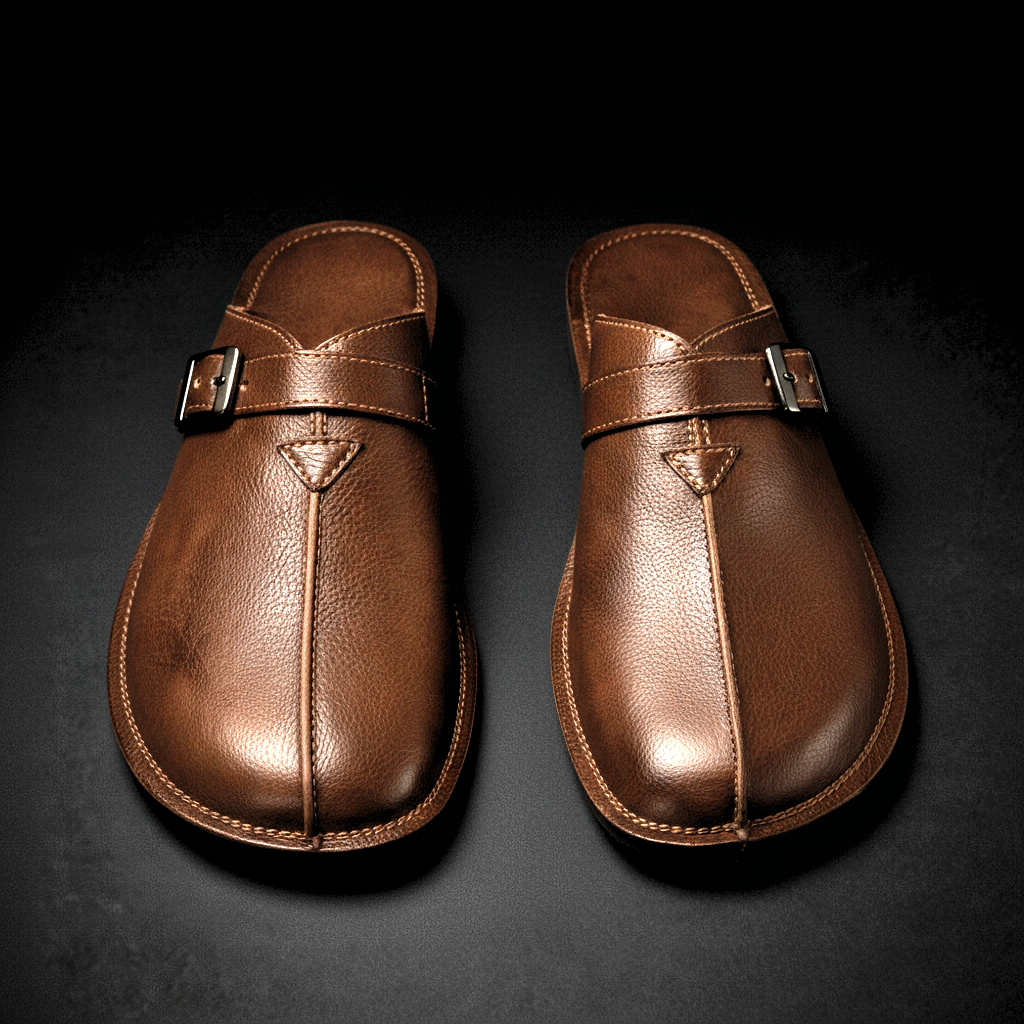 Cazel | Sandale Mules En Cuir