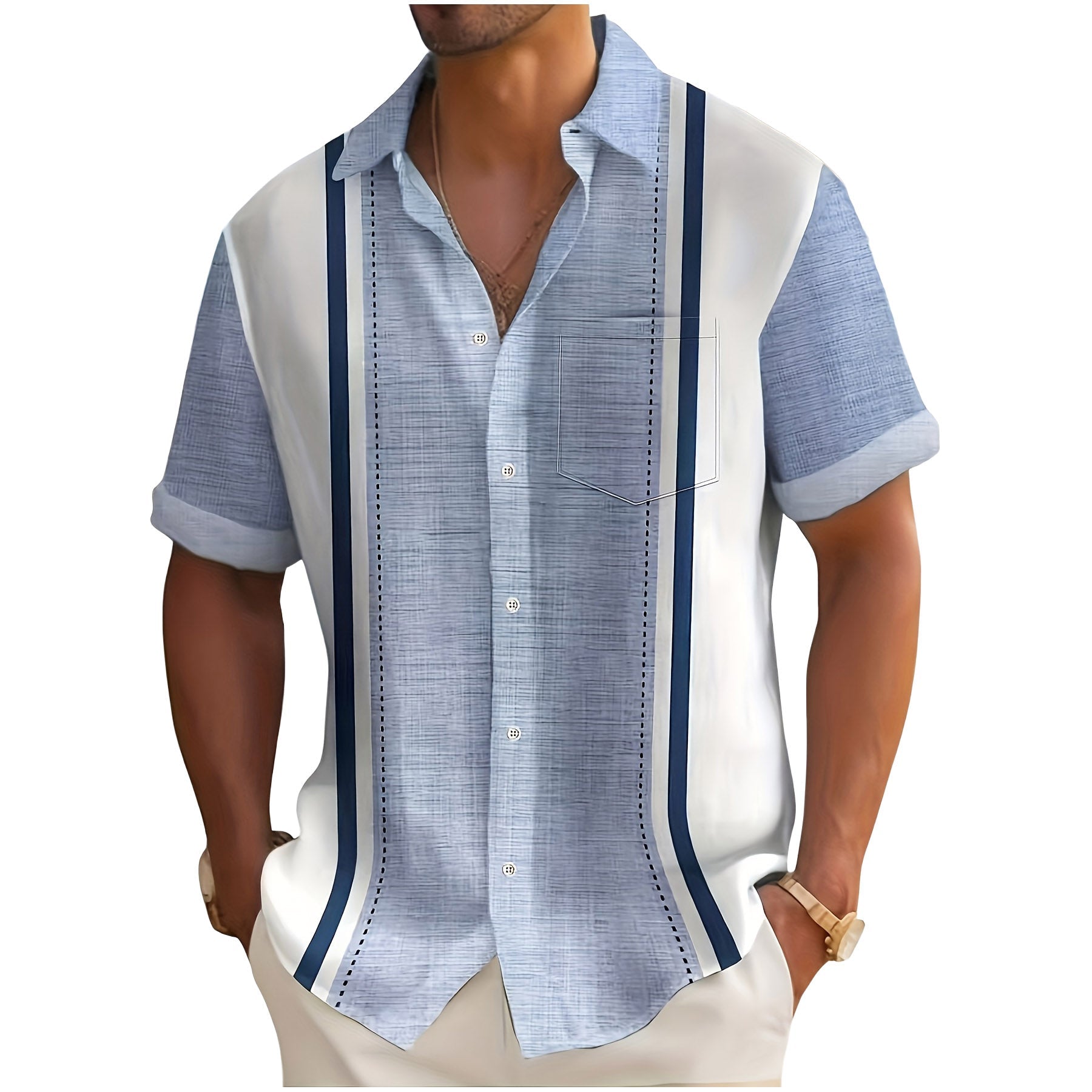 Cazel | Chemise de vacances à rayures
