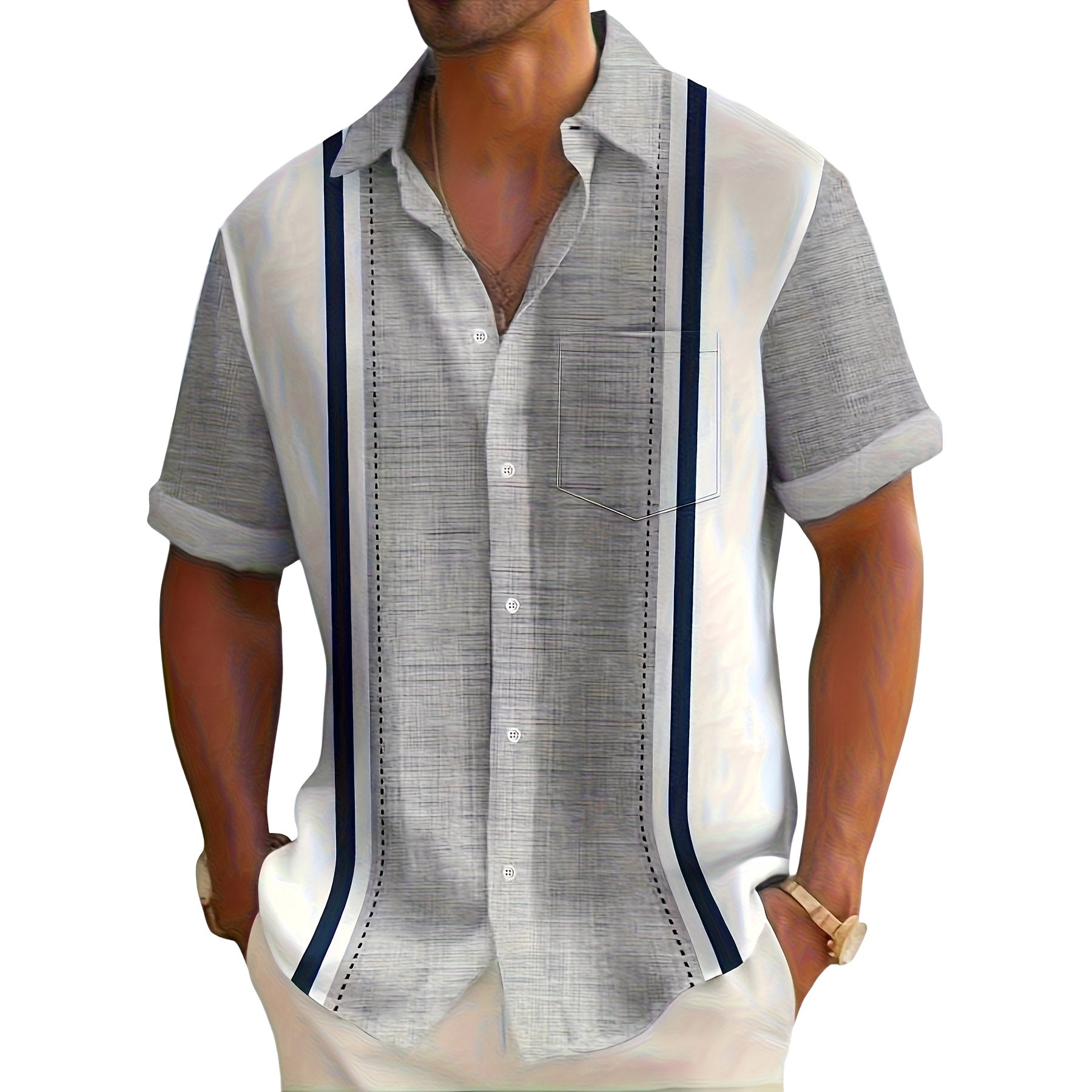 Cazel | Chemise de vacances à rayures